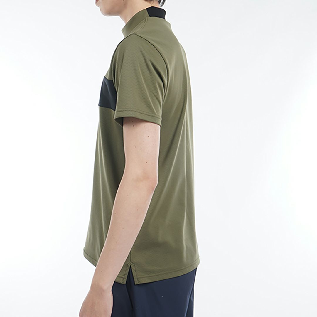 アドミラル ゴルフ Admiral GOLF メンズ メンズ カラタッチ モックネックシャツ ADMA534 詳細22