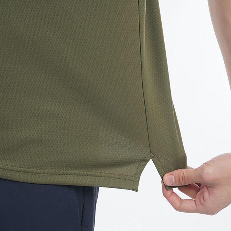 アドミラル ゴルフ Admiral GOLF メンズ メンズ カラタッチ モックネックシャツ ADMA534 詳細24