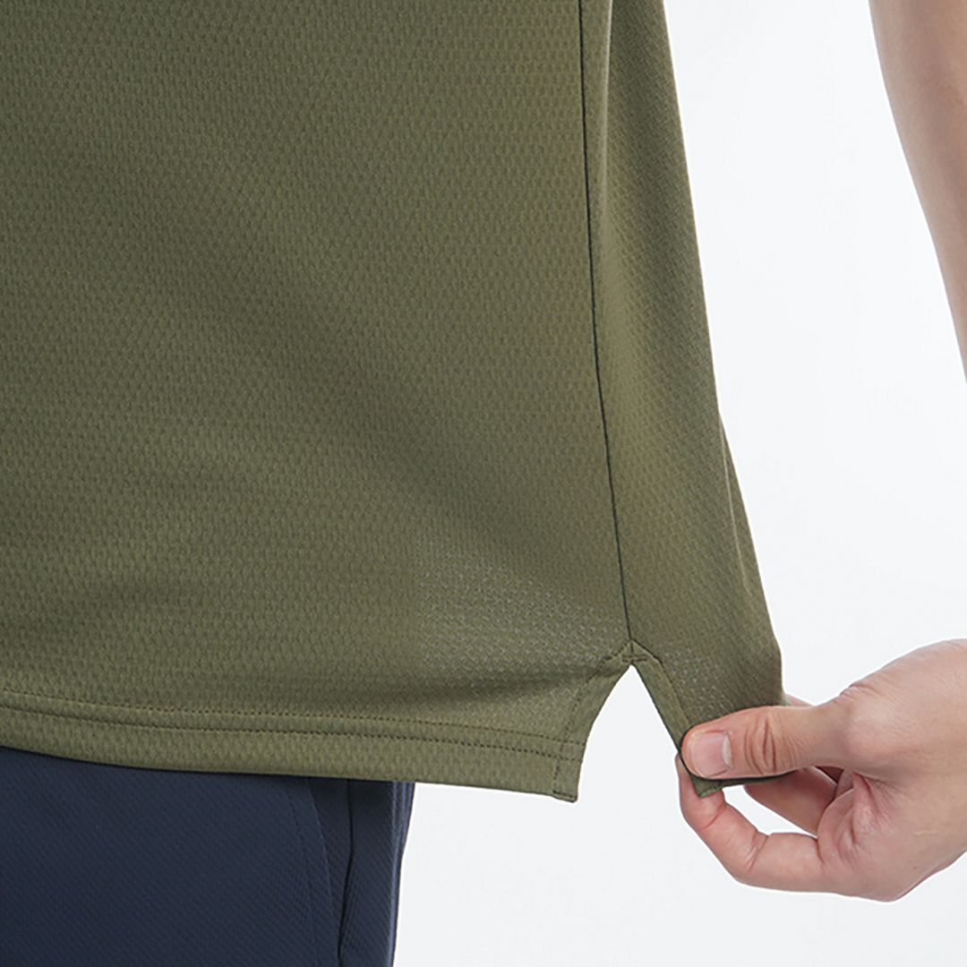 アドミラル ゴルフ Admiral GOLF メンズ メンズ カラタッチ モックネックシャツ ADMA534 詳細24