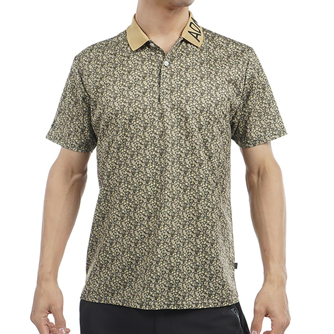 アドミラル ゴルフ Admiral GOLF メンズ メンズ 花柄プリント ポロシャツ ADMA535 詳細2