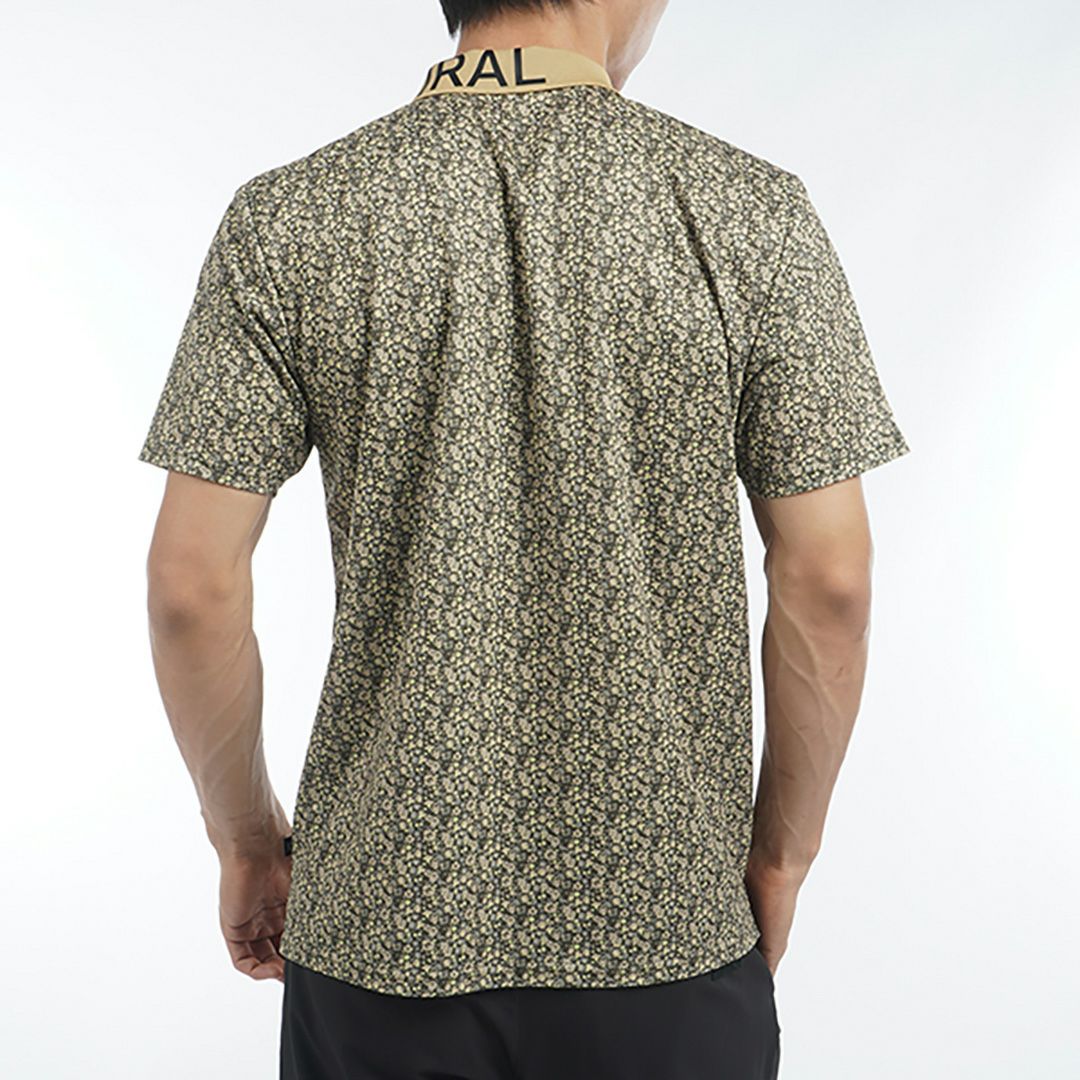 アドミラル ゴルフ Admiral GOLF メンズ メンズ 花柄プリント ポロシャツ ADMA535 詳細7