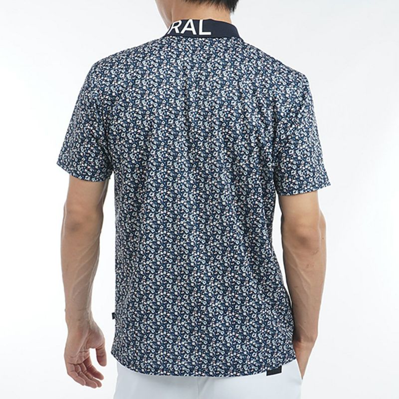 アドミラル ゴルフ Admiral GOLF メンズ メンズ 花柄プリント ポロシャツ ADMA535 詳細9