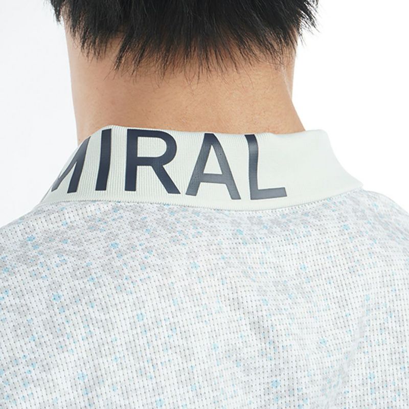 アドミラル ゴルフ Admiral GOLF メンズ メンズ 花柄プリント ポロシャツ ADMA535 詳細13