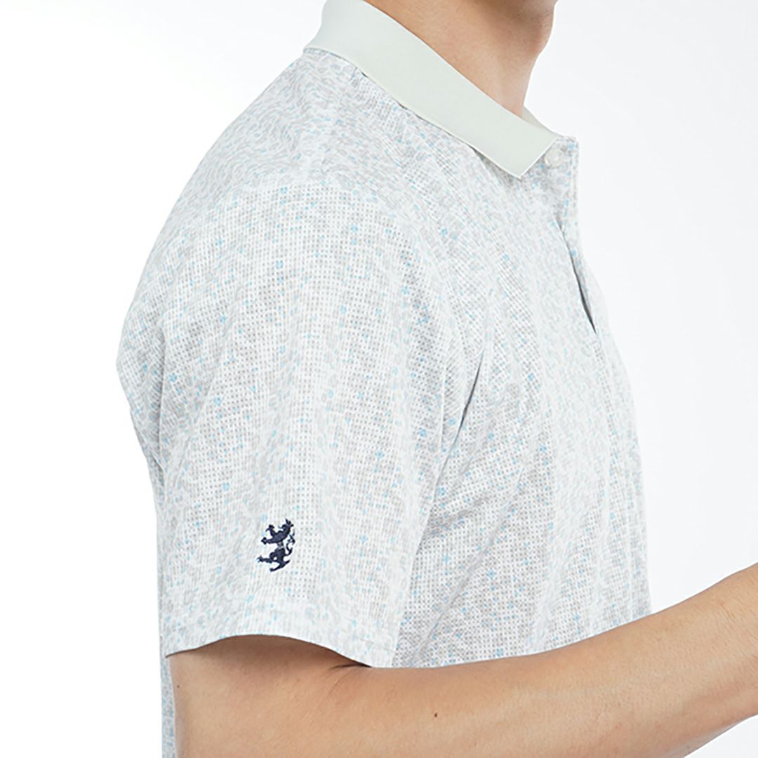 アドミラル ゴルフ Admiral GOLF メンズ メンズ 花柄プリント ポロシャツ ADMA535 詳細14