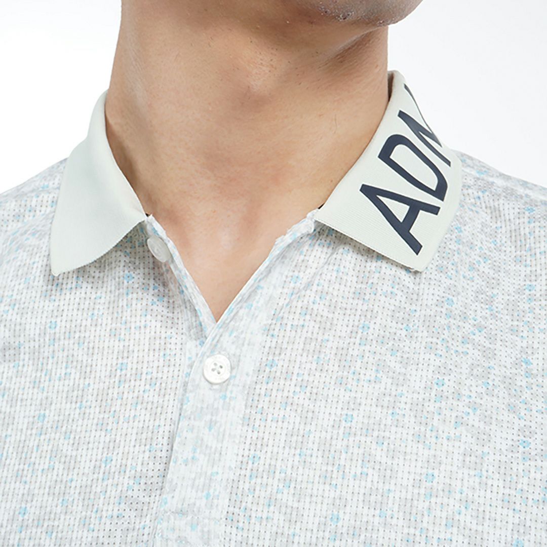 アドミラル ゴルフ Admiral GOLF メンズ メンズ 花柄プリント ポロシャツ ADMA535 詳細15