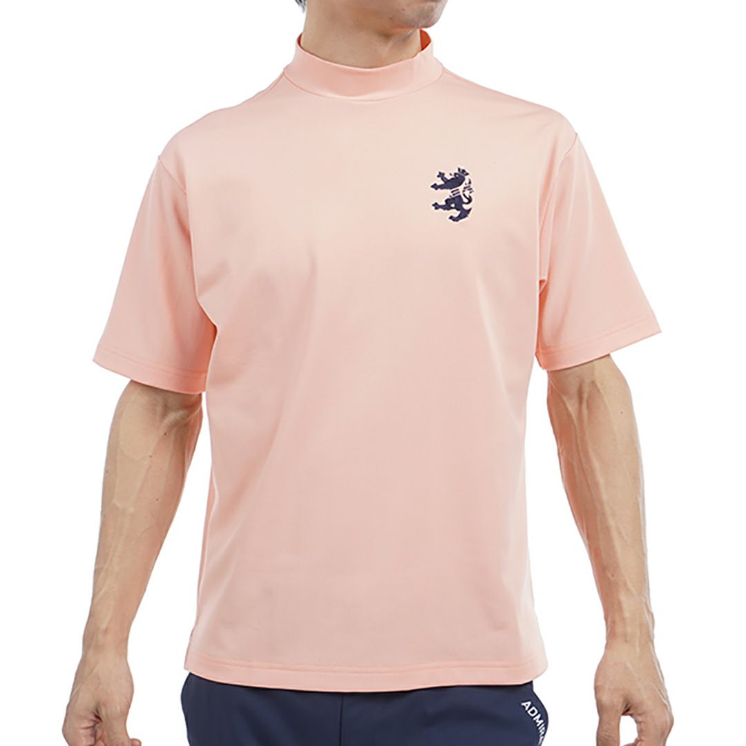 アドミラル ゴルフ Admiral GOLF メンズ メンズ ビッグ鹿の子 アクティブモックネックシャツ ADMA536 詳細3