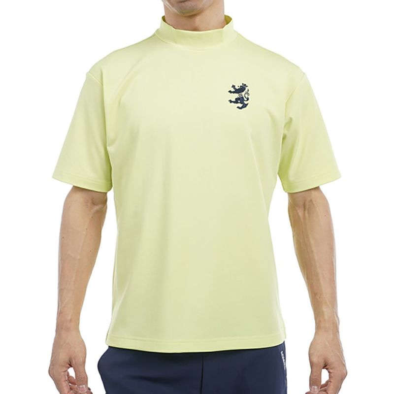 アドミラル ゴルフ Admiral GOLF メンズ メンズ ビッグ鹿の子 アクティブモックネックシャツ ADMA536 詳細4