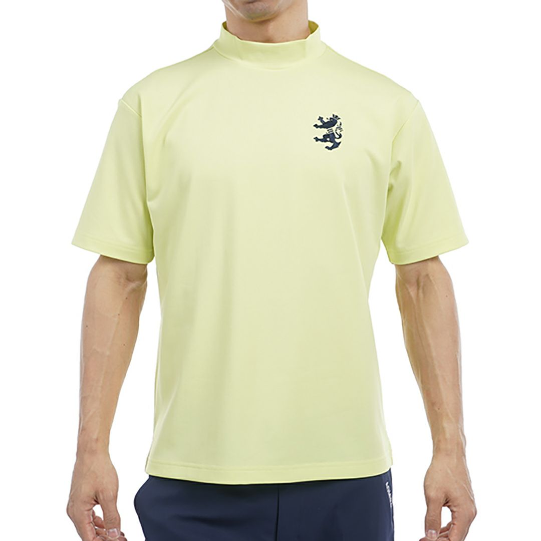 アドミラル ゴルフ Admiral GOLF メンズ メンズ ビッグ鹿の子 アクティブモックネックシャツ ADMA536 詳細4