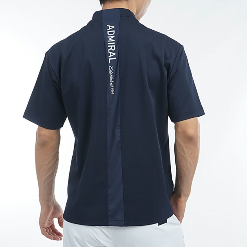 アドミラル ゴルフ Admiral GOLF メンズ メンズ ビッグ鹿の子 アクティブモックネックシャツ ADMA536 詳細6