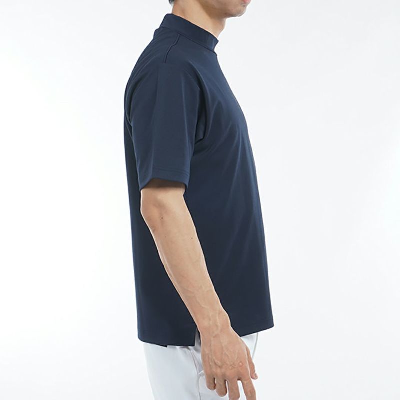 アドミラル ゴルフ Admiral GOLF メンズ メンズ ビッグ鹿の子 アクティブモックネックシャツ ADMA536 詳細14