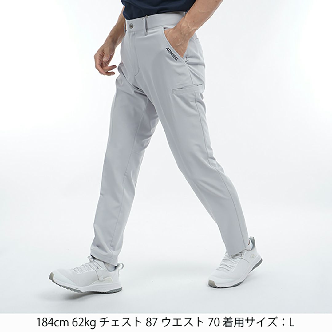 アドミラル ゴルフ Admiral GOLF メンズ メンズ 打ち水 ワイドテーパードパンツ ADMA537 詳細5