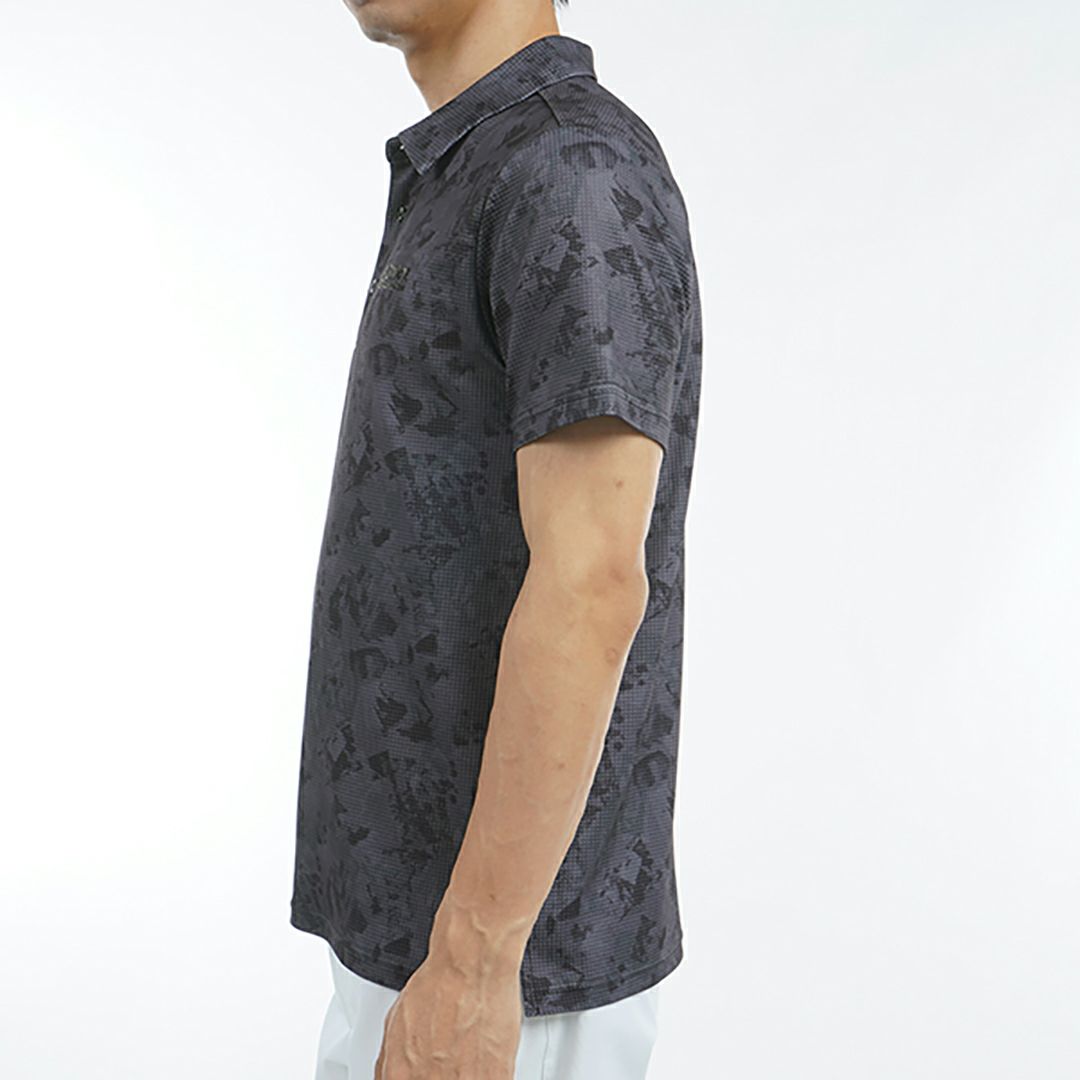 アドミラル ゴルフ Admiral GOLF メンズ メンズ ローラー カモフラージュプリントシャツ ADMA538 詳細13