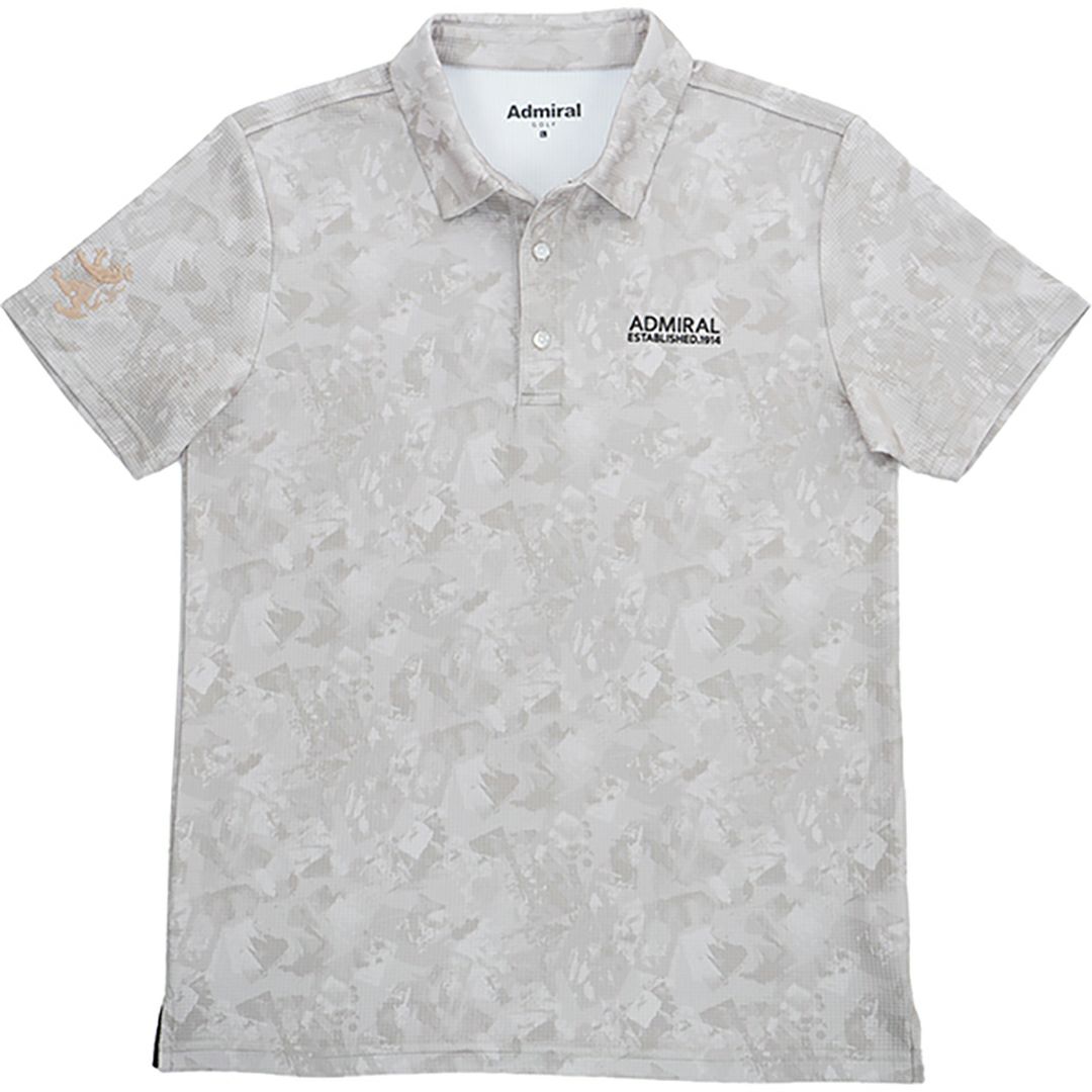 アドミラル ゴルフ Admiral GOLF メンズ メンズ ローラー カモフラージュプリントシャツ ADMA538 詳細19