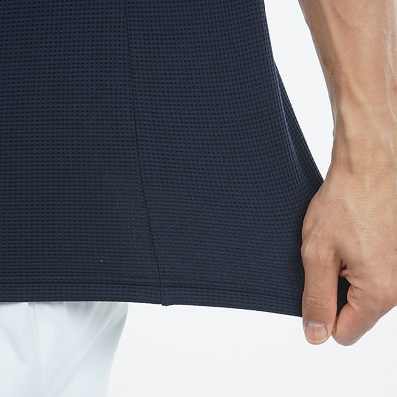 アドミラル ゴルフ Admiral GOLF メンズ メンズ ローラーカモフラージュプリント モックネックシャツ ADMA539 詳細15