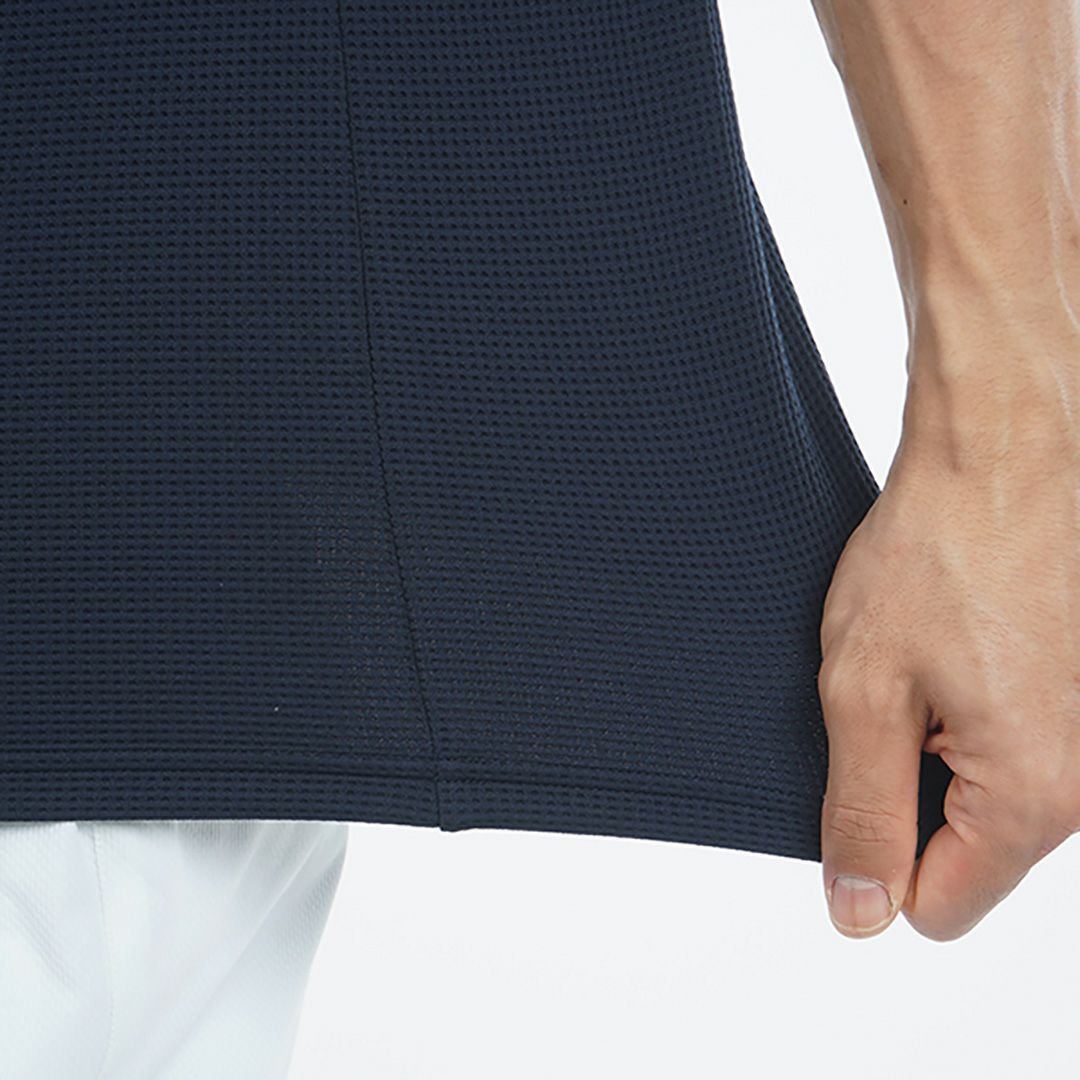 アドミラル ゴルフ Admiral GOLF メンズ メンズ ローラーカモフラージュプリント モックネックシャツ ADMA539 詳細15