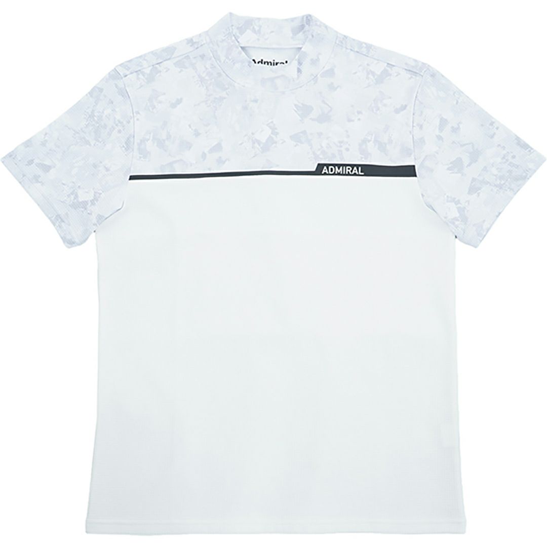 アドミラル ゴルフ Admiral GOLF メンズ メンズ ローラーカモフラージュプリント モックネックシャツ ADMA539 詳細19