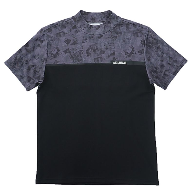 アドミラル ゴルフ Admiral GOLF メンズ メンズ ローラーカモフラージュプリント モックネックシャツ ADMA539 詳細20