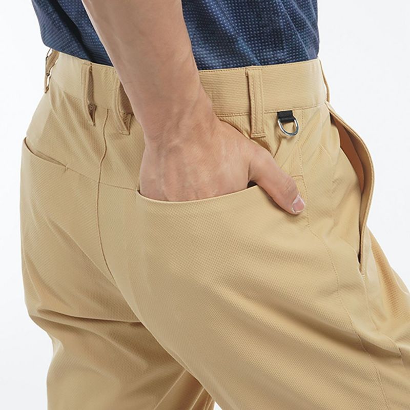 Gao アドミラル　メンズ　ゴルフウェア　L パンツ　ベージュ　テーパード 30％OFF】[アドミラル ゴルフ]メンズ ドライメッシュ テーパード