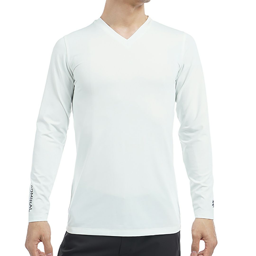 アドミラル ゴルフ Admiral GOLF メンズ メンズ 美ハダッチ　Vネックインナー ADMA542 詳細2