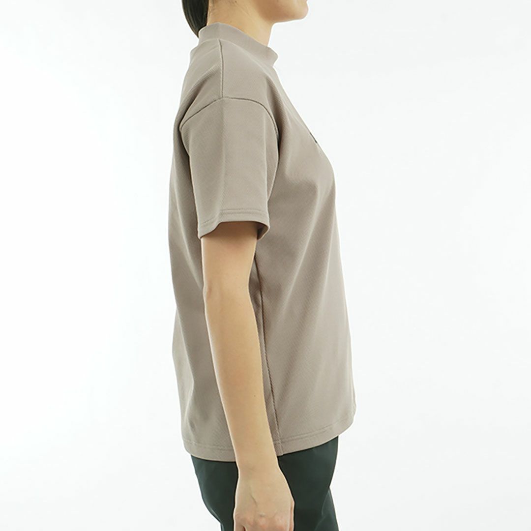 トミー ヒルフィガー ゴルフ Tommy Hilfiger Golf レディース レディース マルチフラッグ リラックス半袖モックネックシャツ THLA501 詳細9