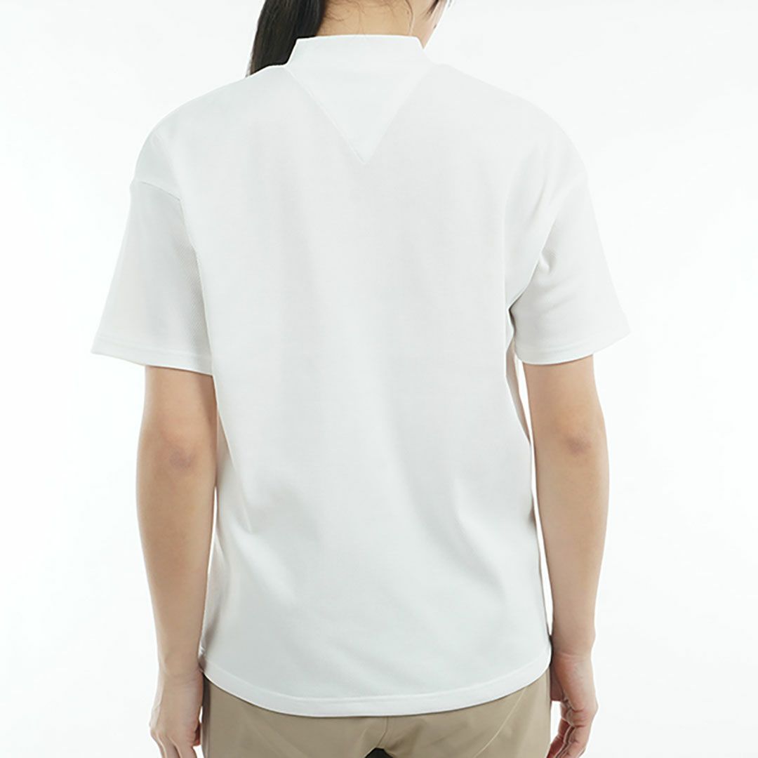 トミー ヒルフィガー ゴルフ Tommy Hilfiger Golf レディース レディース マルチフラッグ リラックス半袖モックネックシャツ THLA501 詳細15