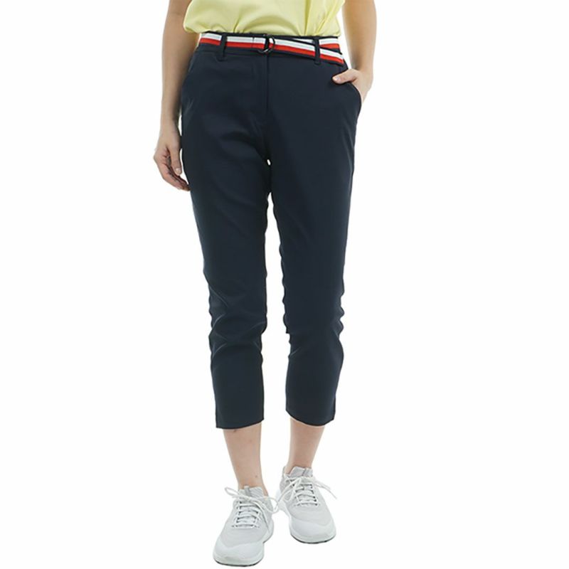 トミー ヒルフィガー ゴルフ Tommy Hilfiger Golf レディース レディース ベルテッドツイル 3/4パンツ THLA505 詳細5