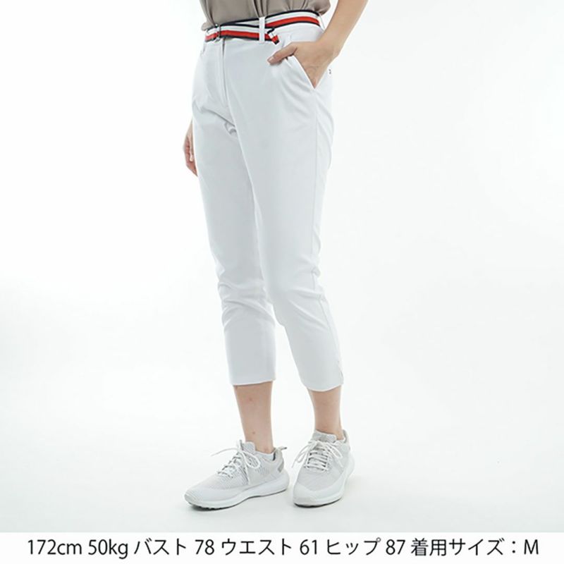 トミー ヒルフィガー ゴルフ Tommy Hilfiger Golf レディース レディース ベルテッドツイル 3/4パンツ THLA505 詳細14