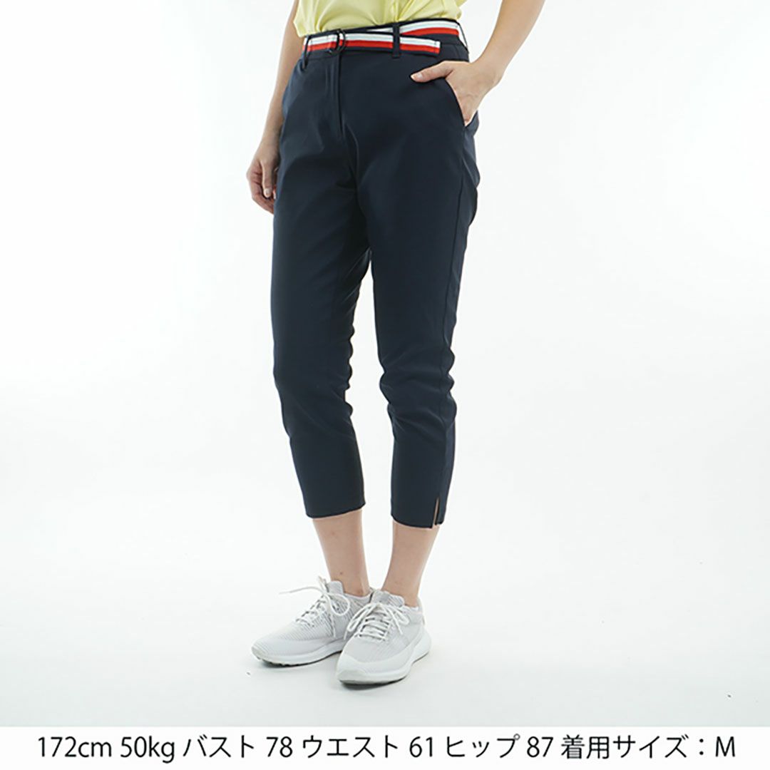 トミー ヒルフィガー ゴルフ Tommy Hilfiger Golf レディース レディース ベルテッドツイル 3/4パンツ THLA505 詳細20