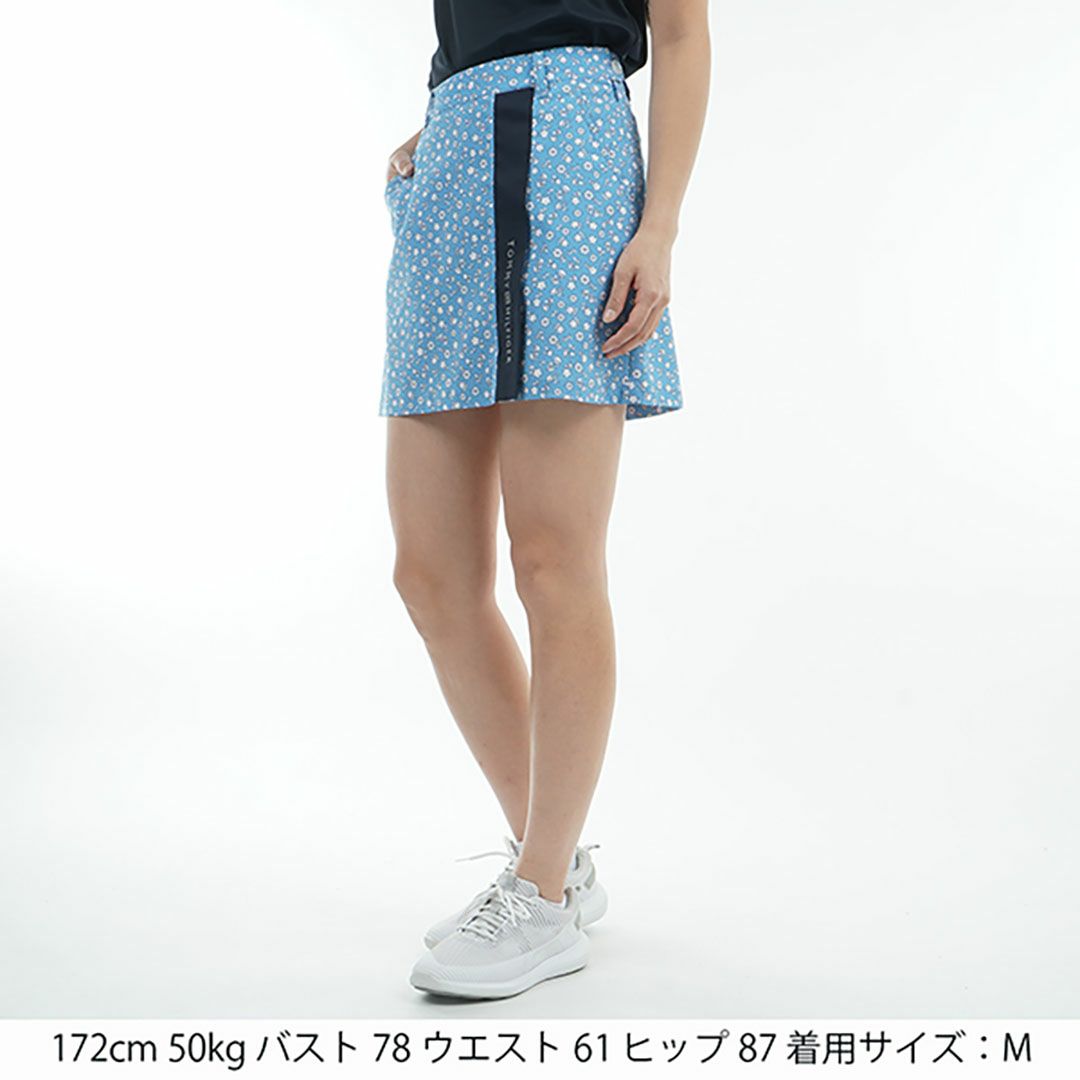 トミー ヒルフィガー ゴルフ Tommy Hilfiger Golf レディース レディース ドット&フラワー プリントスカート THLA507 詳細15