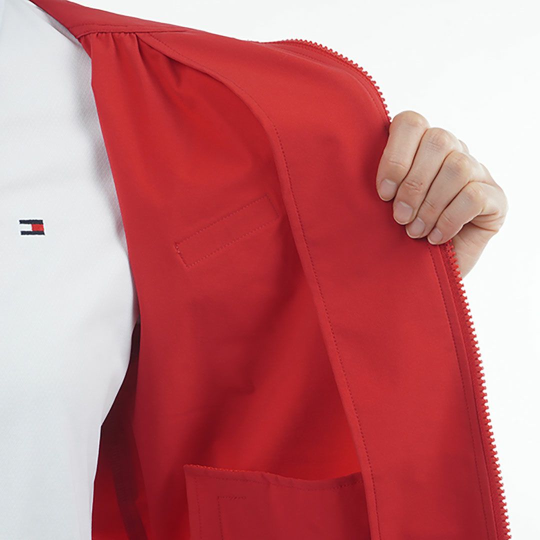 トミー ヒルフィガー ゴルフ Tommy Hilfiger Golf レディース レディース クラシック ノーカラーブルゾン THLA508 詳細12