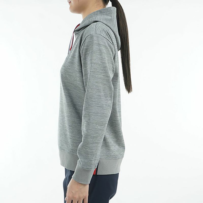 トミー ヒルフィガー ゴルフ Tommy Hilfiger Golf レディース レディース フロントロゴ フーディーパーカ THLA509 詳細5