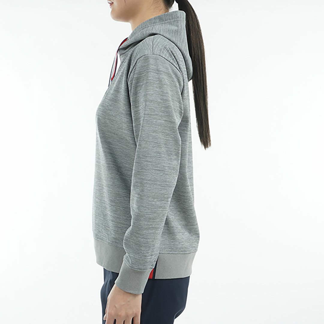 トミー ヒルフィガー ゴルフ Tommy Hilfiger Golf レディース レディース フロントロゴ フーディーパーカ THLA509 詳細5