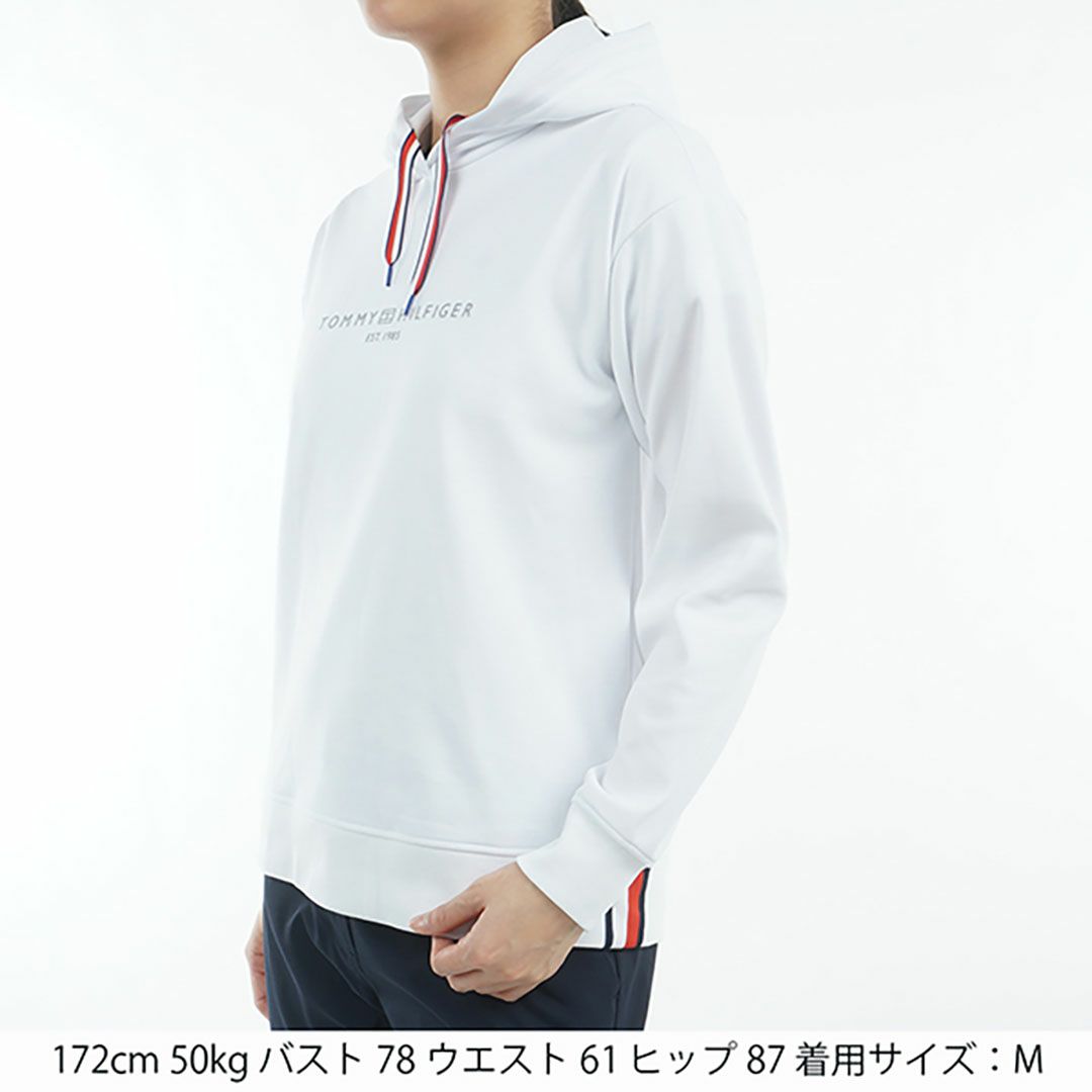 トミー ヒルフィガー ゴルフ Tommy Hilfiger Golf レディース レディース フロントロゴ フーディーパーカ THLA509 詳細13