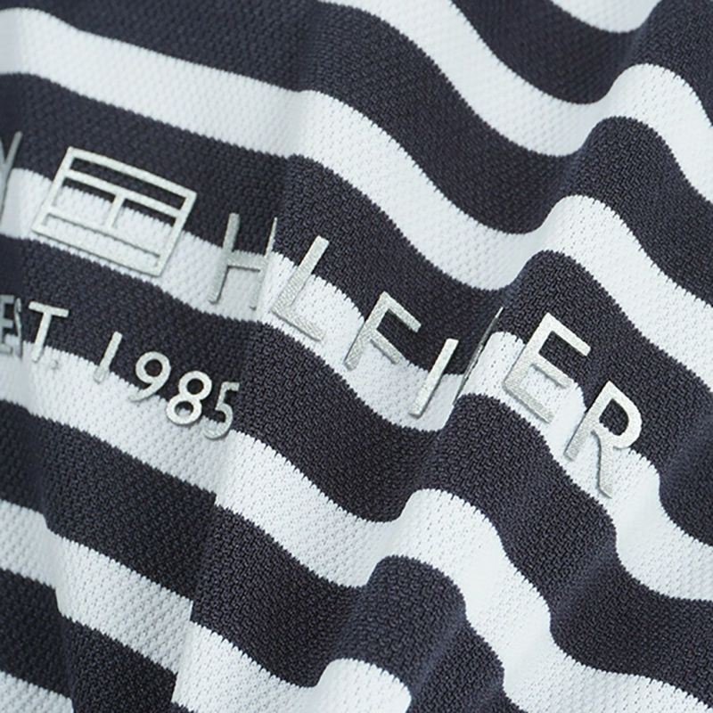 トミー ヒルフィガー ゴルフ Tommy Hilfiger Golf レディース レディース フロントロゴ フレンチスリーブポロシャツ THLA511 詳細14