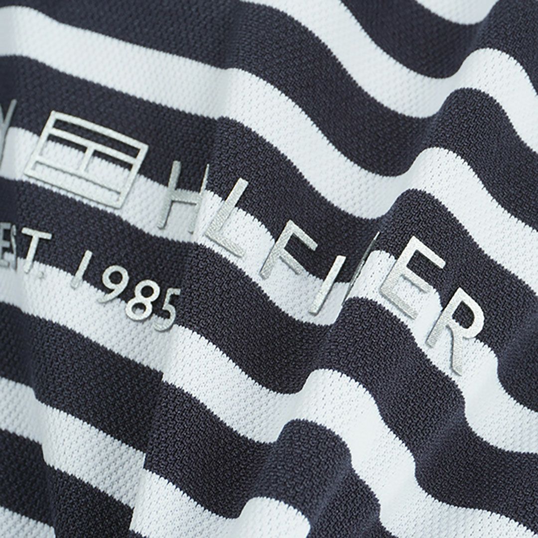 トミー ヒルフィガー ゴルフ Tommy Hilfiger Golf レディース レディース フロントロゴ フレンチスリーブポロシャツ THLA511 詳細14