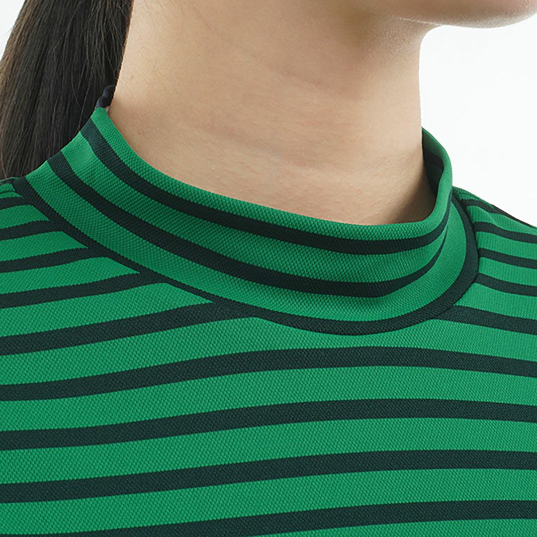 トミー ヒルフィガー ゴルフ Tommy Hilfiger Golf レディース レディース フロントロゴ 半袖モックネックシャツ THLA512 詳細13
