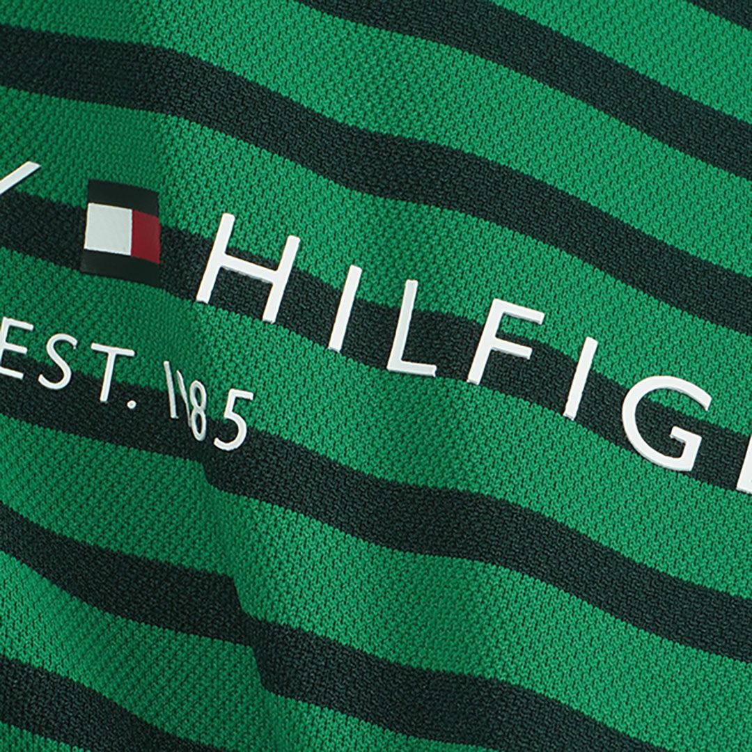 トミー ヒルフィガー ゴルフ Tommy Hilfiger Golf レディース レディース フロントロゴ 半袖モックネックシャツ THLA512 詳細14