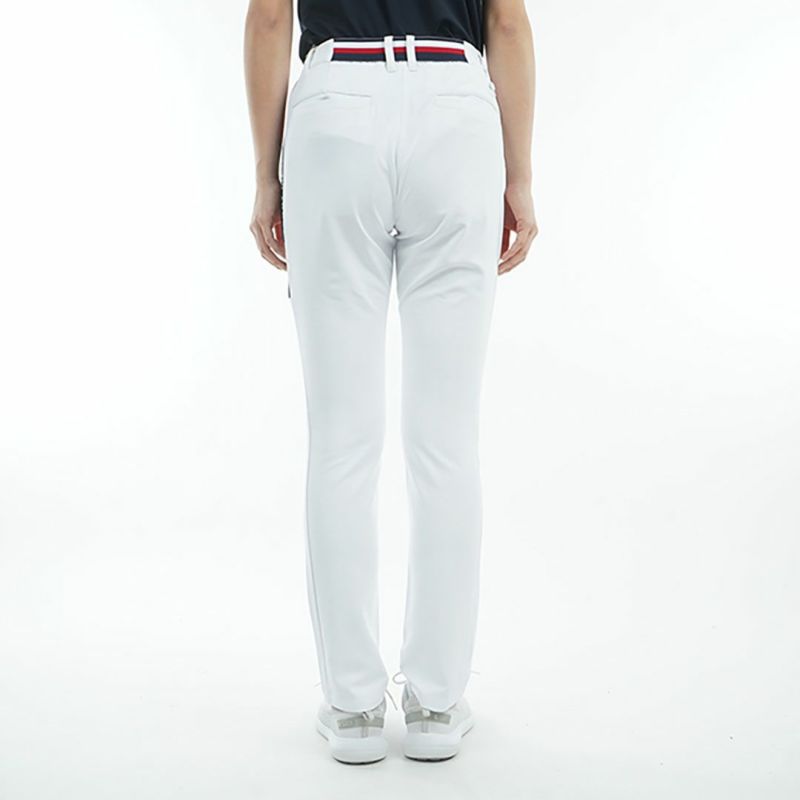 トミー ヒルフィガー ゴルフ Tommy Hilfiger Golf レディース レディース サイドラインロゴ ロングパンツ THLA513 詳細7