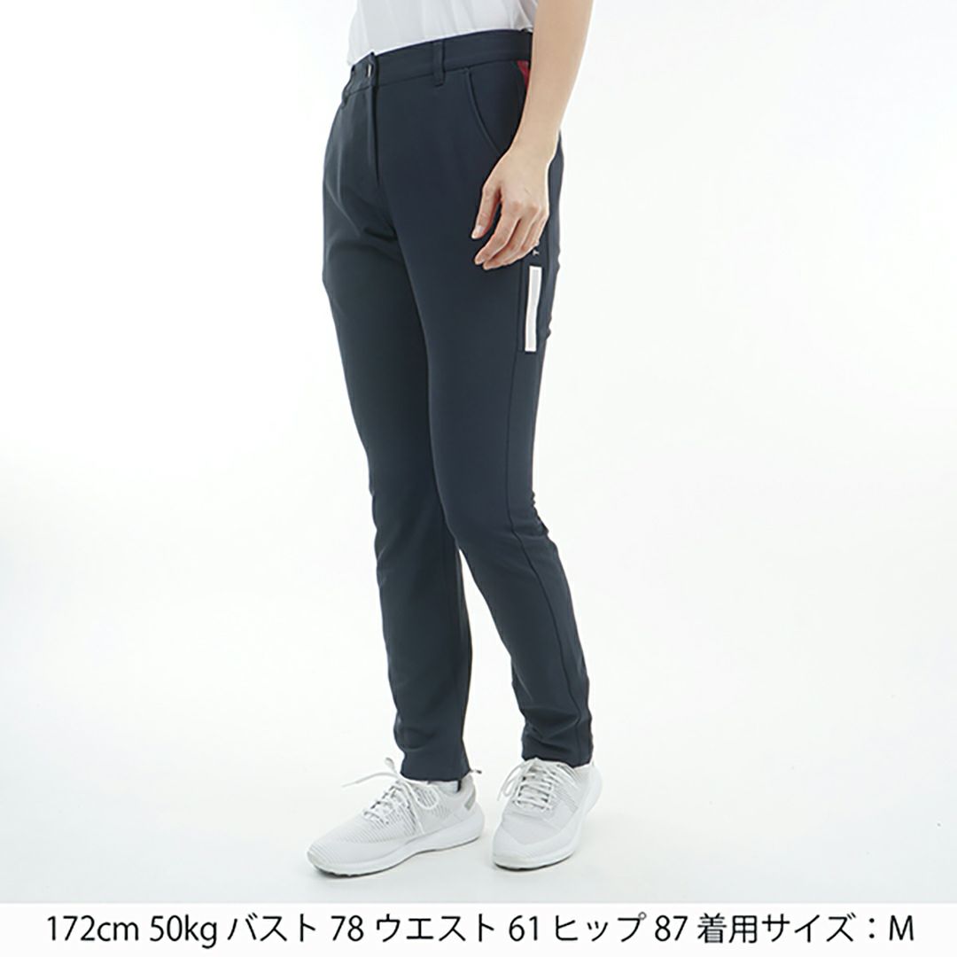 トミー ヒルフィガー ゴルフ Tommy Hilfiger Golf レディース レディース サイドラインロゴ ロングパンツ THLA513 詳細16