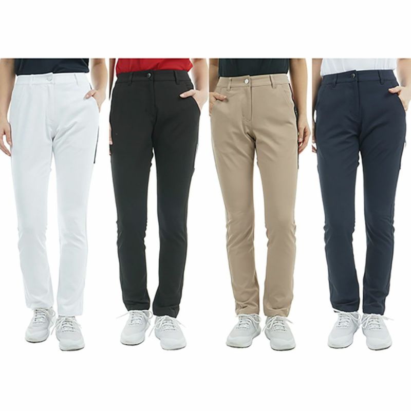 トミー ヒルフィガー ゴルフ Tommy Hilfiger Golf レディース レディース サイドラインロゴ ロングパンツ THLA513 詳細18