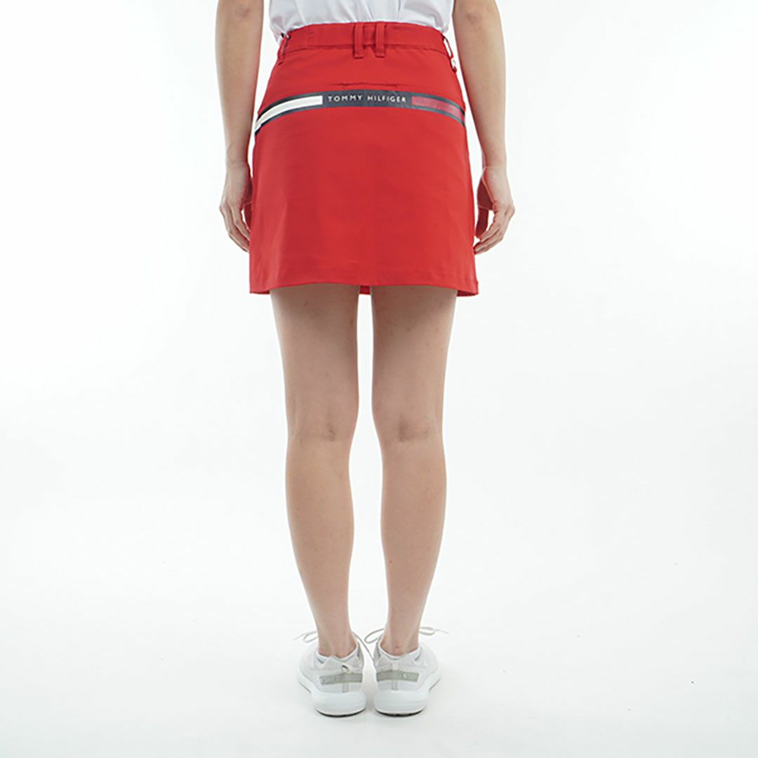 トミー ヒルフィガー ゴルフ Tommy Hilfiger Golf レディース レディース バックプリント ツイルスカート THLA514 詳細9