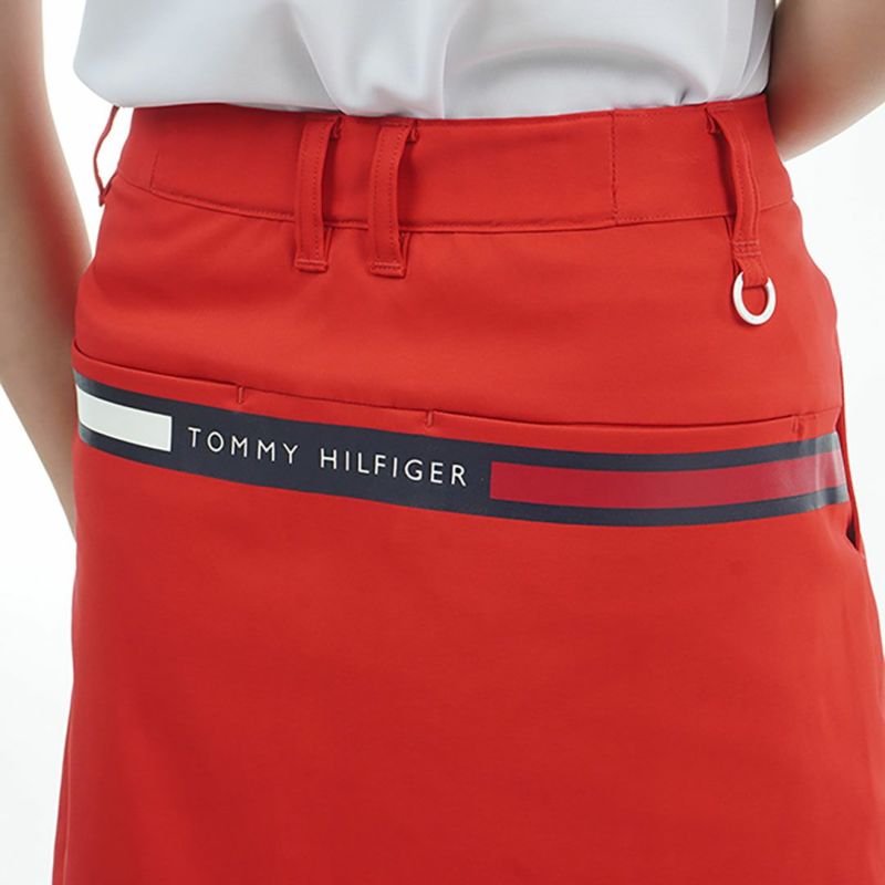 トミー ヒルフィガー ゴルフ Tommy Hilfiger Golf レディース レディース バックプリント ツイルスカート THLA514 詳細13