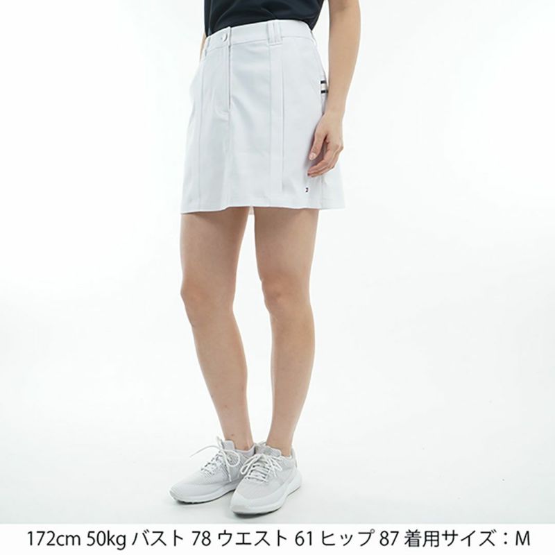 トミー ヒルフィガー ゴルフ Tommy Hilfiger Golf レディース レディース バックプリント ツイルスカート THLA514 詳細16