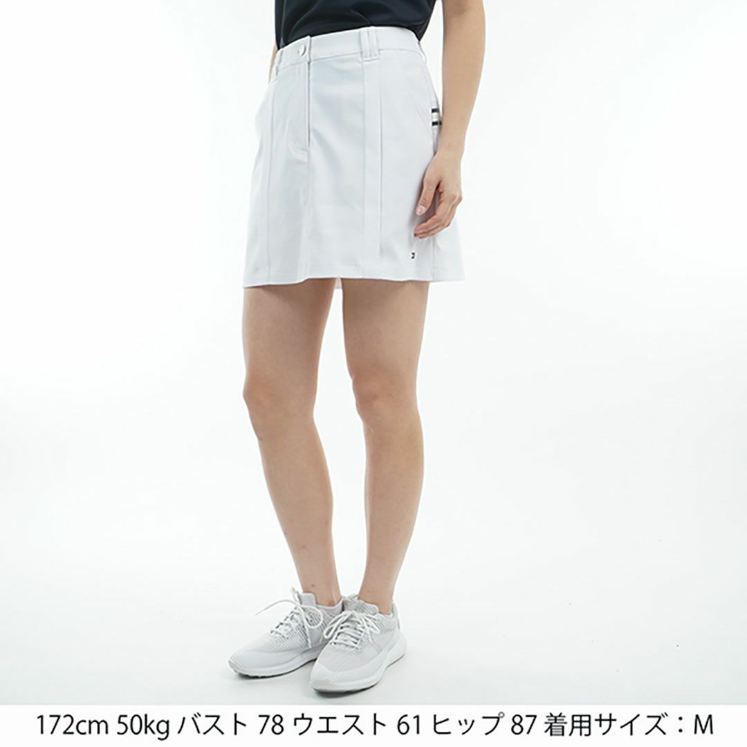 トミー ヒルフィガー ゴルフ Tommy Hilfiger Golf レディース レディース バックプリント ツイルスカート THLA514 詳細16