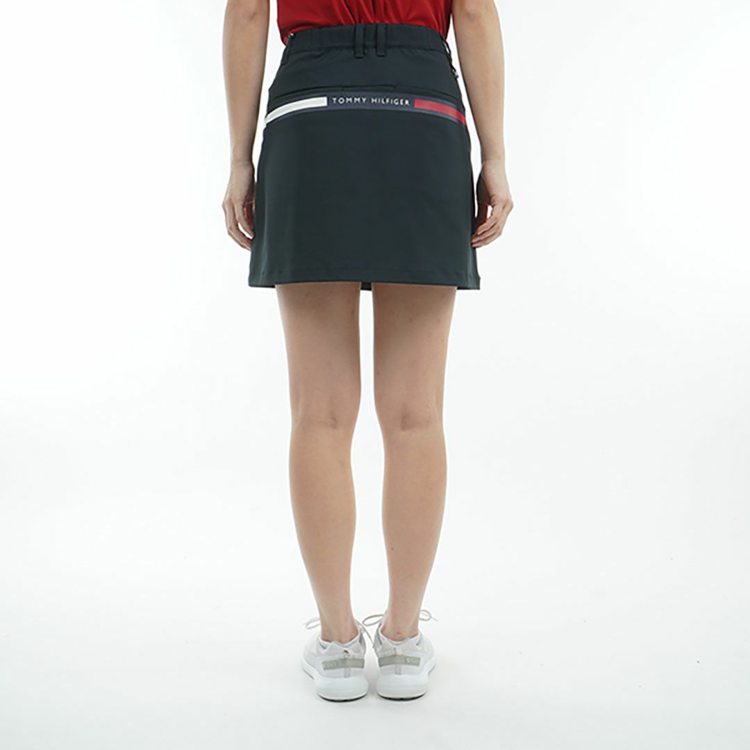 トミー ヒルフィガー ゴルフ Tommy Hilfiger Golf レディース レディース バックプリント ツイルスカート THLA514 詳細19