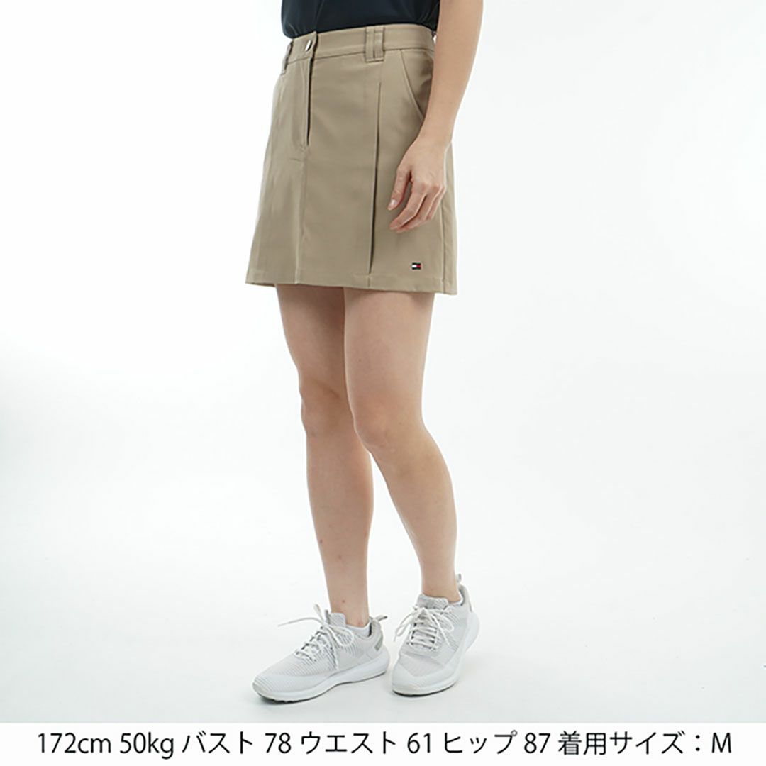 トミー ヒルフィガー ゴルフ Tommy Hilfiger Golf レディース レディース バックプリント ツイルスカート THLA514 詳細22