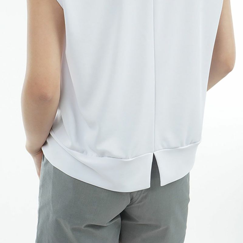 トミー ヒルフィガー ゴルフ Tommy Hilfiger Golf レディース レディース フレンチスリーブ コクーンモックネックシャツ THLA515 詳細11