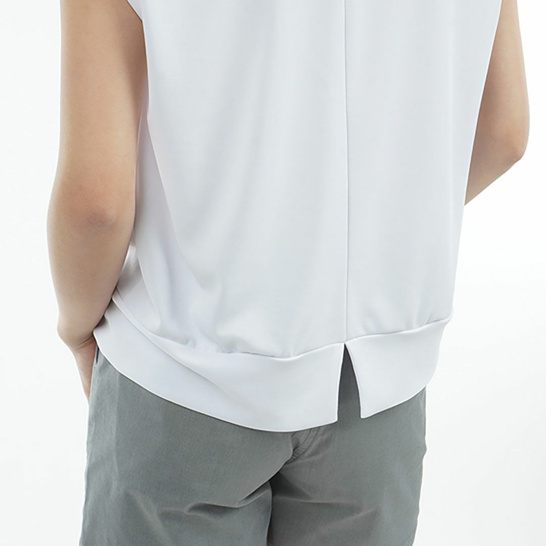 トミー ヒルフィガー ゴルフ Tommy Hilfiger Golf レディース レディース フレンチスリーブ コクーンモックネックシャツ THLA515 詳細11