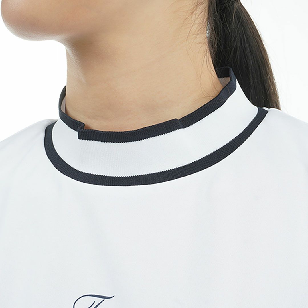 トミー ヒルフィガー ゴルフ Tommy Hilfiger Golf レディース レディース フレンチスリーブ コクーンモックネックシャツ THLA515 詳細12