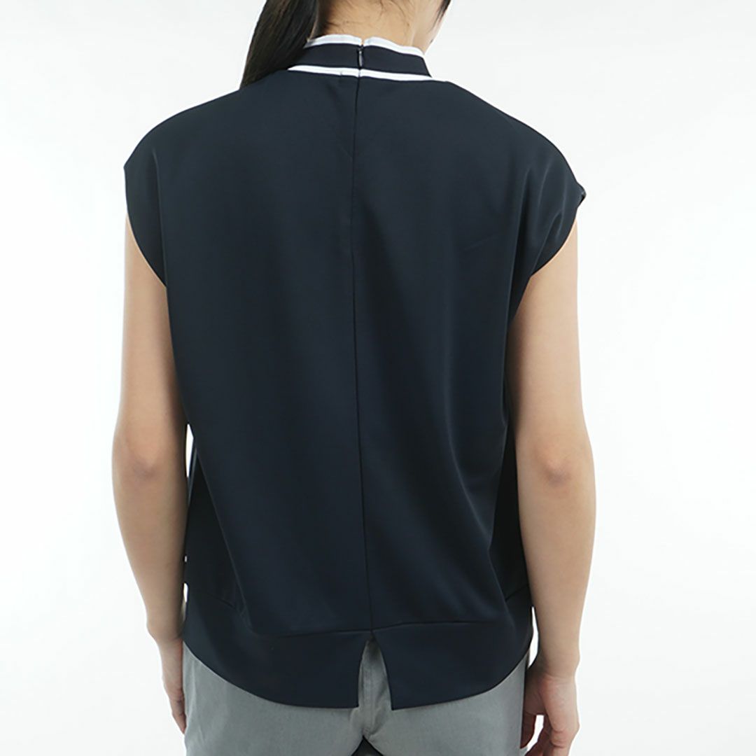 トミー ヒルフィガー ゴルフ Tommy Hilfiger Golf レディース レディース フレンチスリーブ コクーンモックネックシャツ THLA515 詳細16